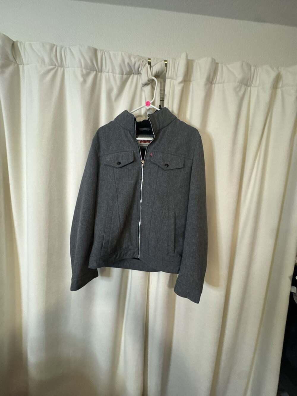 Levi's Water Resistant Softshell Hooded Trucker Jacket